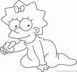 Simpsons Coloringpages101 sketch template