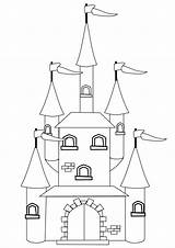 Castillo Cinderella Sabbia sketch template