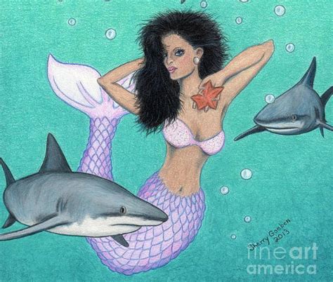 9 Mermaid Drawings Free And Premium Templates
