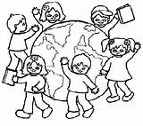 Lumii Copiii Colorat Fise Copii Desene Gradinita Lucru Ziua Respect Romaniei sketch template