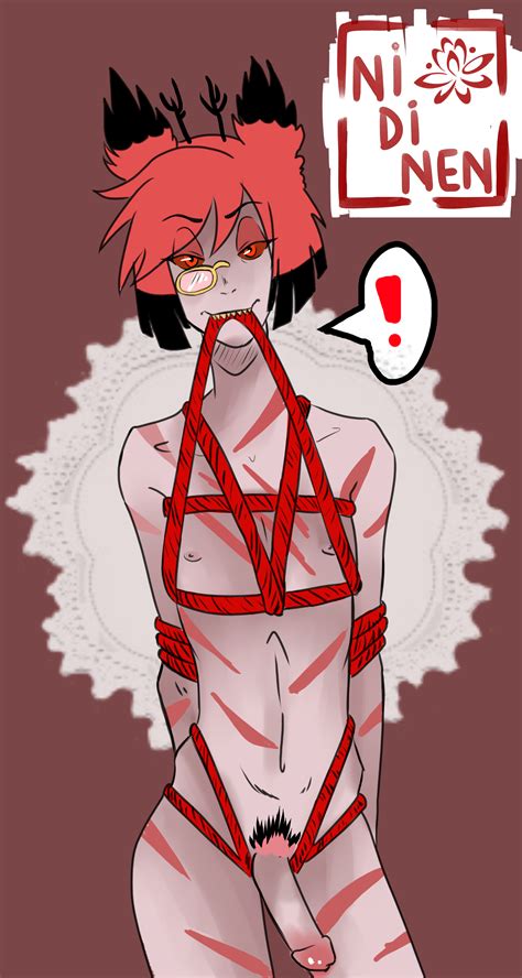 rule 34 alastor hazbin hotel bondage bondage hazbin hotel nidinen