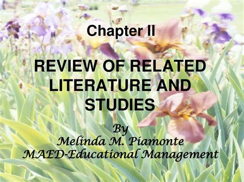 difference  related literature  related studies difference