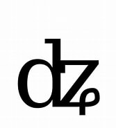 Image result for Dz Digraph. Size: 167 x 185. Source: graphemica.com