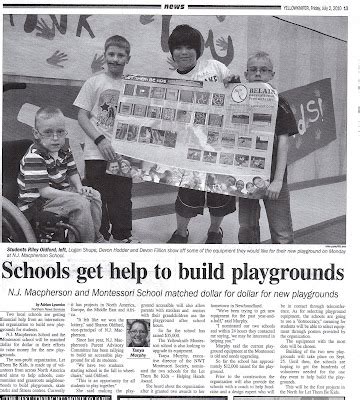 newspaper article examples  kids talking  children