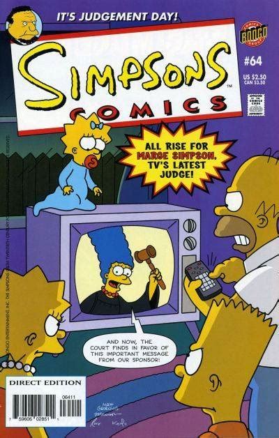Simpsons Comics 64 Judge Marge Malibu Stacy 1 Issue