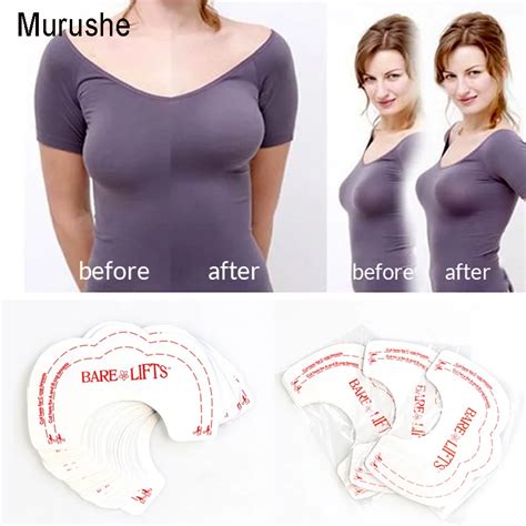 murushe pcs trendy women girls fashion sexy instant breast lift  invisible bra tape