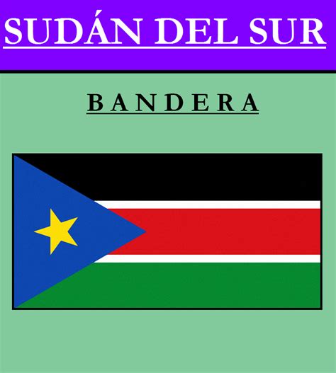escudo de bandera de sudÁn del sur