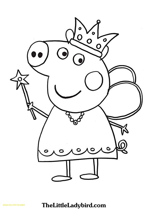 peppa pig princess coloring pages coloring home