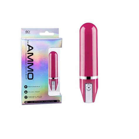 Ammo Bullet Rechargeable Vibrator • Adult Warehouse Online