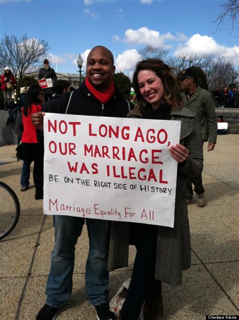 gay marriage protest signs aim for laughs shock outside supreme court