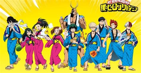 Relax With The My Hero Academia Crew At Oedo Onsen