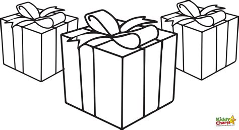 presents  christmas coloring pages