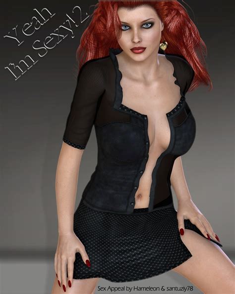 yeah i m sexy 2 sex appeal 3d figure assets 3d models nirvy