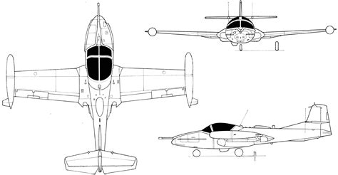 cessna   dragonfly blueprint   blueprint   modeling