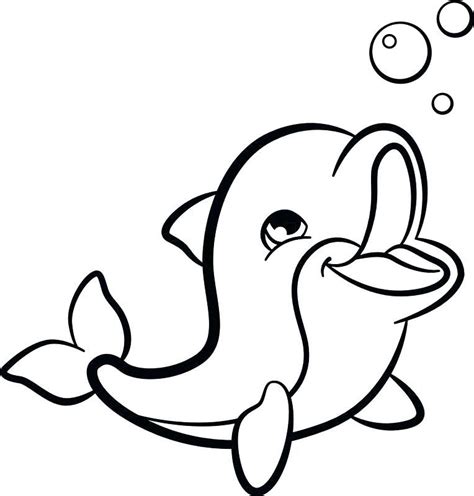 easy dolphin coloring pages ideas dolphin coloring pages animal