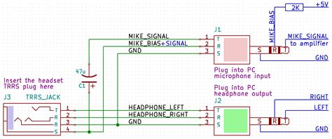 trrs  trs wiring diagram