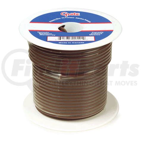 grote primary wire  gauge brown  ft roll