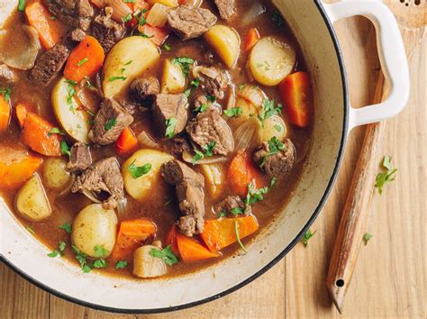 slow simmered bison stew recipe
