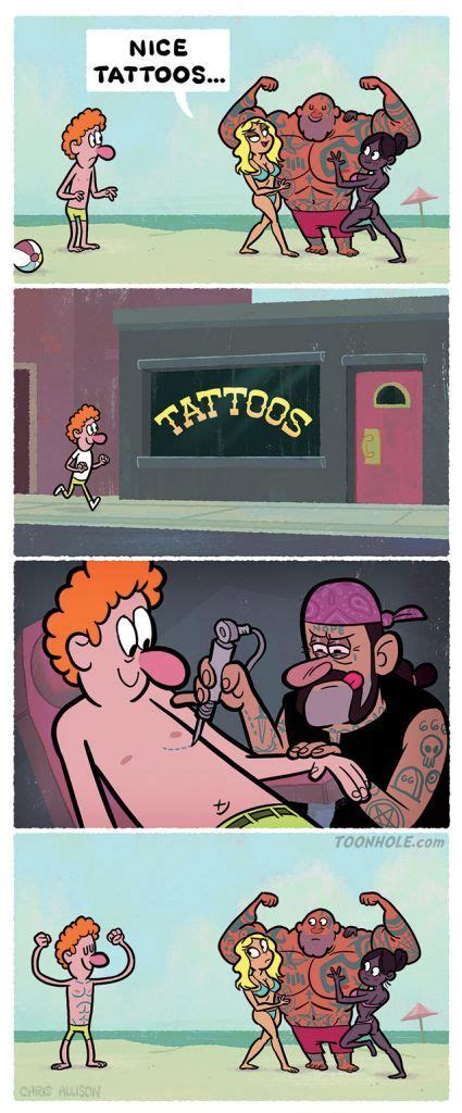 Nice Tattoos – Toonhole Funny Comics Pinterest Humor Funny Pictures