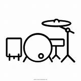 Tamburo Drummer Cymbal Colorir Bateria Snare Iconfinder Stampare Ultracoloringpages Vhv sketch template