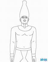 Pharaoh Egyptian sketch template