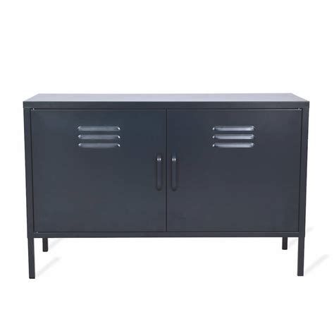 metal locker cabinet  ink blue  idyll home notonthehighstreetcom