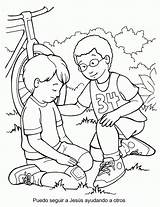 Coloring Samaritan Good Kids Pages Popular sketch template