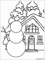 Pages Grade Winter Own First Coloring Snowman Build Color Printable Christmas Online Kids Coloringpagesonly Print sketch template