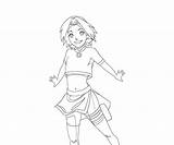 Sakura Haruno Coloring Pages Random Template sketch template