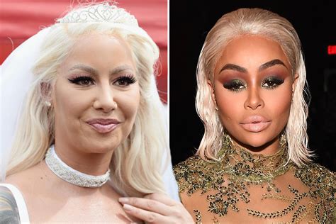 are amber rose and blac chyna no longer friends