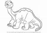 Land Before Time Littlefoot Draw Drawing Step Drawingtutorials101 Coloring Foot Little Pages Dinosaur Drawings Cartoon Dinosaurs Tutorials Book Sheets sketch template