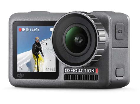 dji osmo action camera  dual displays waterproof   p priced