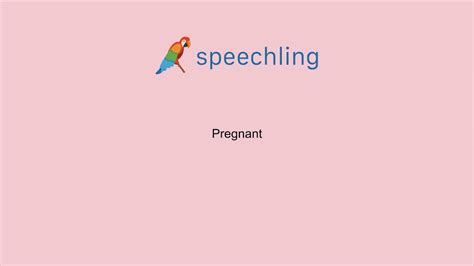 How To Say Pregnant In German Youtube