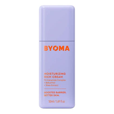 byoma moisturising rich cream creme hydratante riche