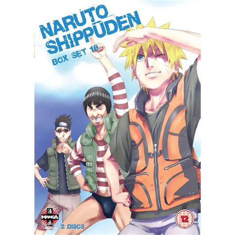 Naruto Shippuden Box Set 18 Episodes 219 231 Dvd Zavvi Uk