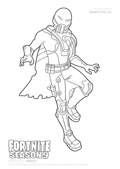 tempest skin season  cartoon coloring pages easy drawings coloring