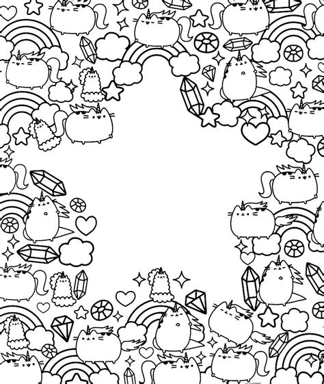 pusheen pusheen coloring pages coloring books cute coloring pages
