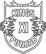 Coloriages Punjab Xi Kings 2122 Morningkids sketch template