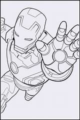 Avengers Infinity Coloring sketch template