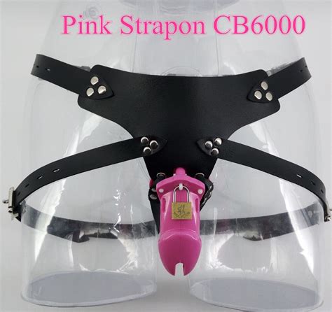 strap on pink cb6000 male chastity device penis sleeve 5
