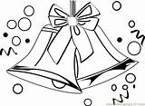 Bells Christmas Coloring Pages Coloringpages101 Kids sketch template