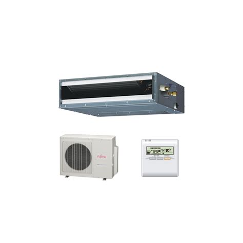 fujitsu rlfcd  btu  seer heat pump air conditioner ducted mini split arurlf