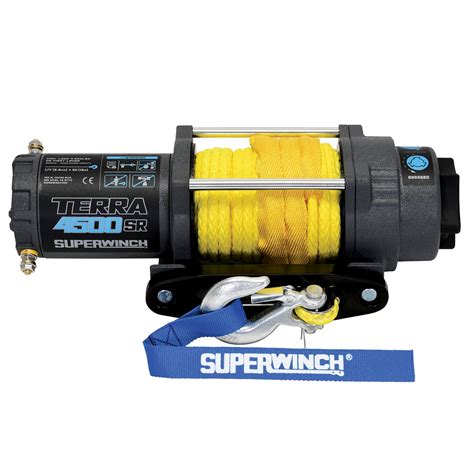 superwinch  terra sr  synthetic rope winch