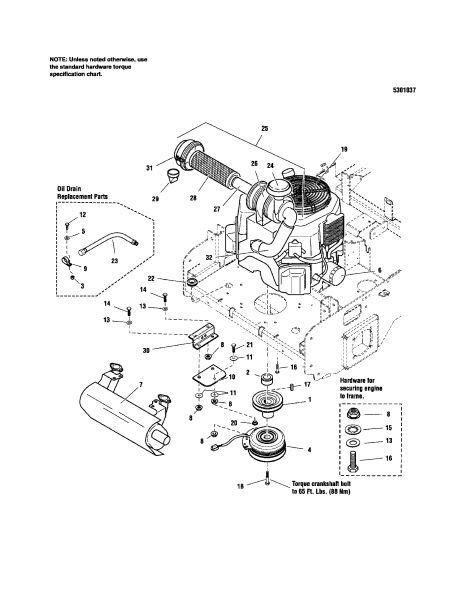 kohler  hp engine diagram