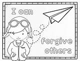 Forgive Forgiveness sketch template