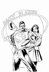 Superman Boy sketch template