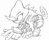 Coloring Sonic Espio Generations Chameleon Pages Action Skill Surfing Another Popular sketch template