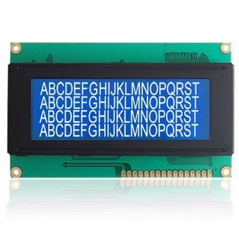 blue serial iic i2c twi 2004 20x4 character lcd module display for