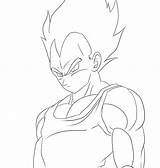 Vegeta Coloring Pages Line Gogeta Ball Dragon Super Goku Huey Drawing Saiyan Ssj4 Freeman Drawings Majin Gt Frieza Vs Boondocks sketch template