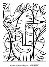 Coloring Picasso Pages Famous Printable Pablo Cubism Charming Face Getcolorings Getdrawings Color Print Colorings sketch template